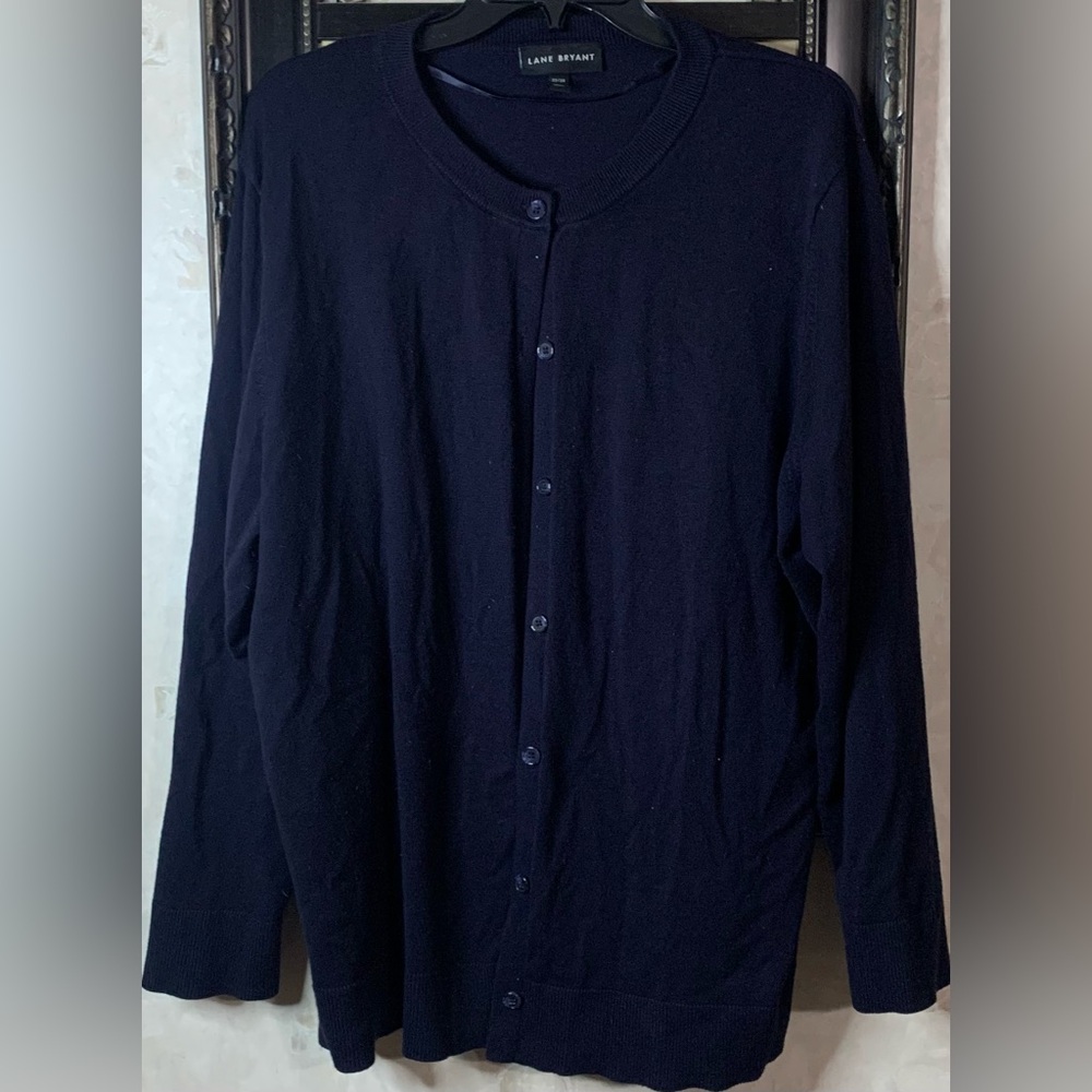 Plus size Navy cardigan